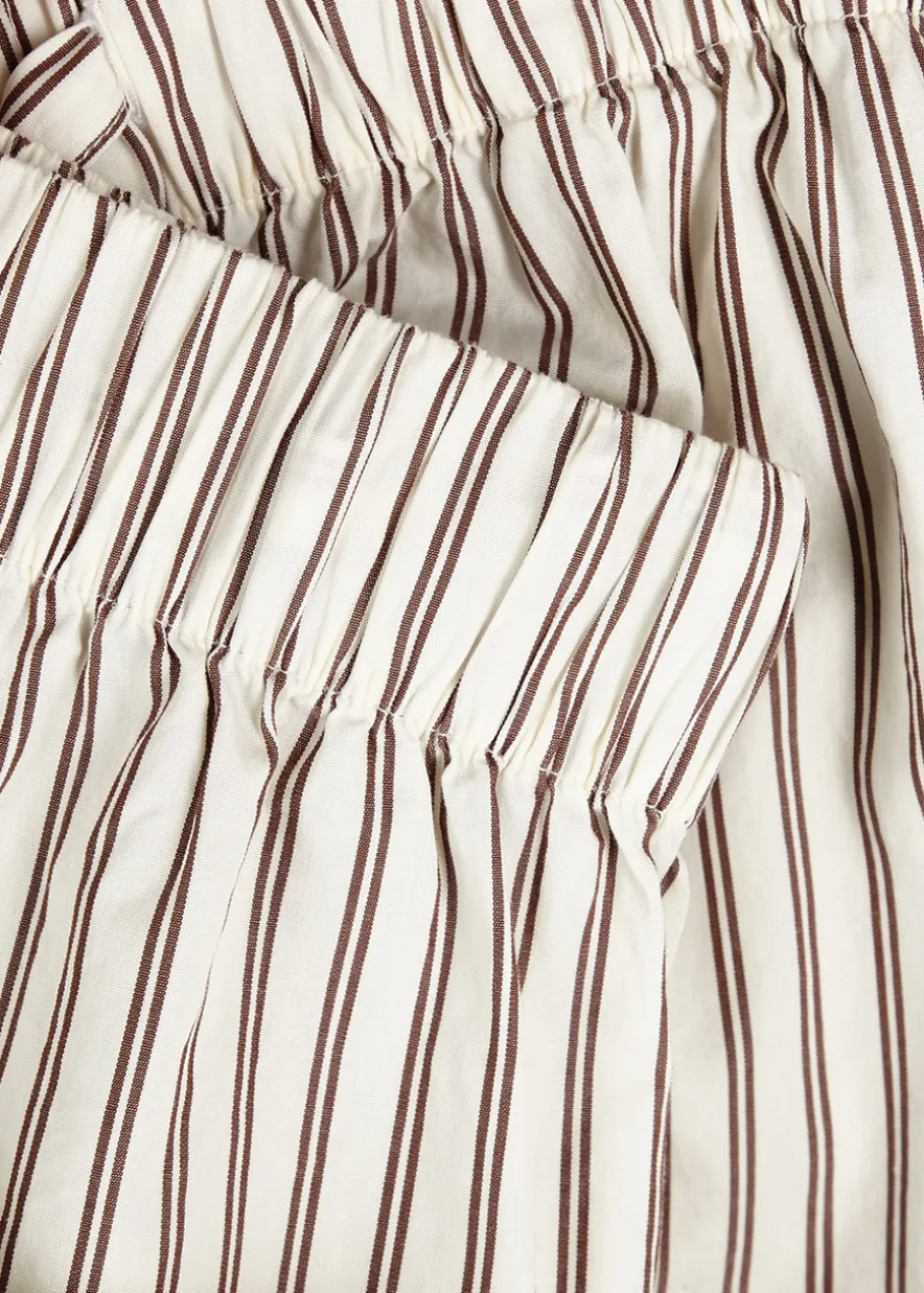 Unisex poplin pyjama shorts
