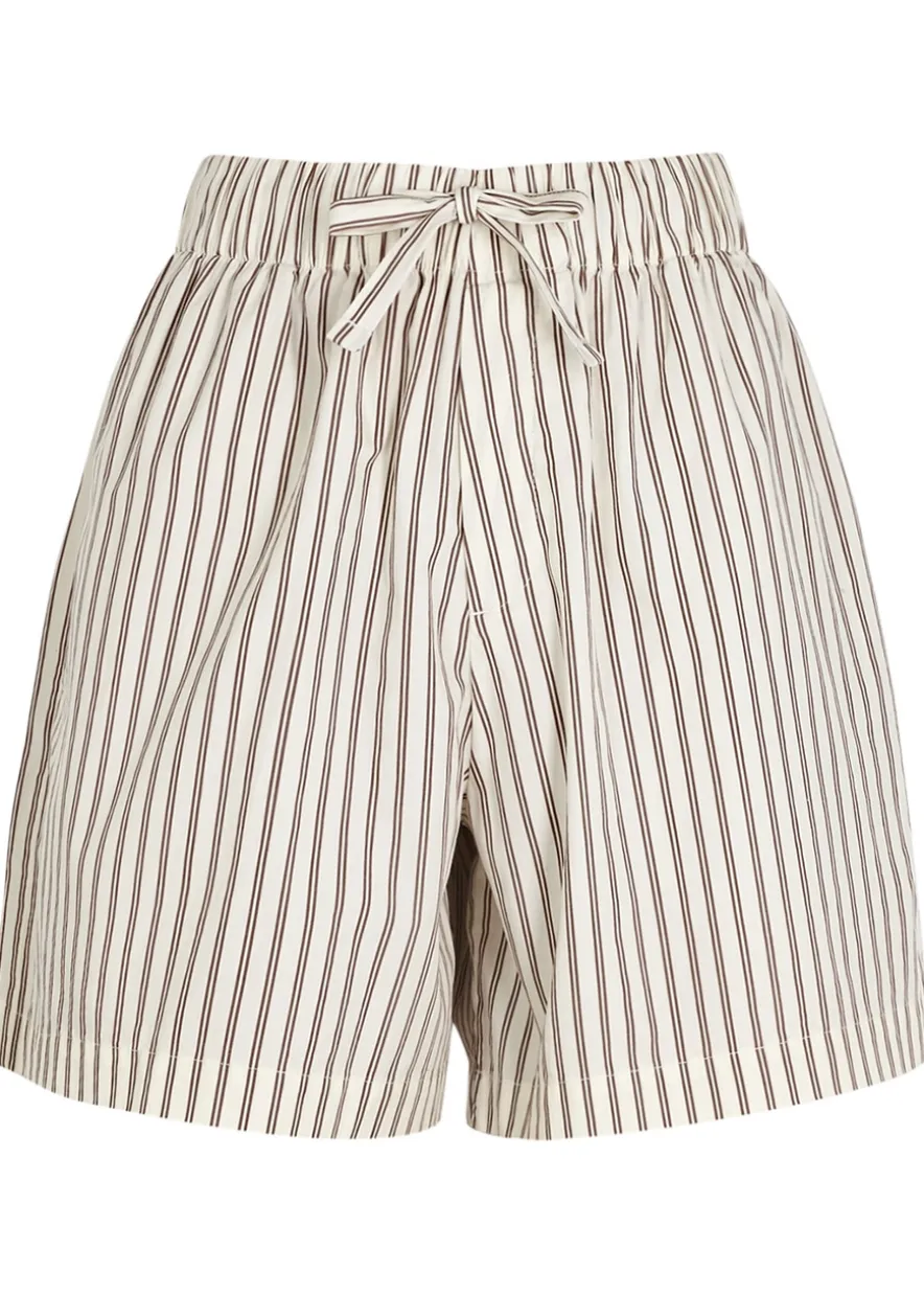 Unisex poplin pyjama shorts