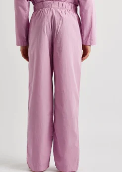 Unisex poplin pyjama trousers