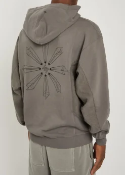 247 Uprising hooded cotton sweatshirt