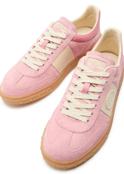 Upvillage panelled suede sneakers