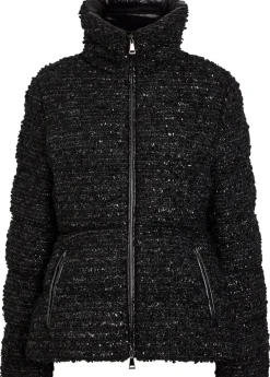 Urbel padded metallic-tweed jacket