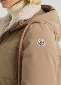 Urfe hooded shell parka