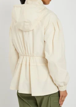 Vabre pintuck shell jacket