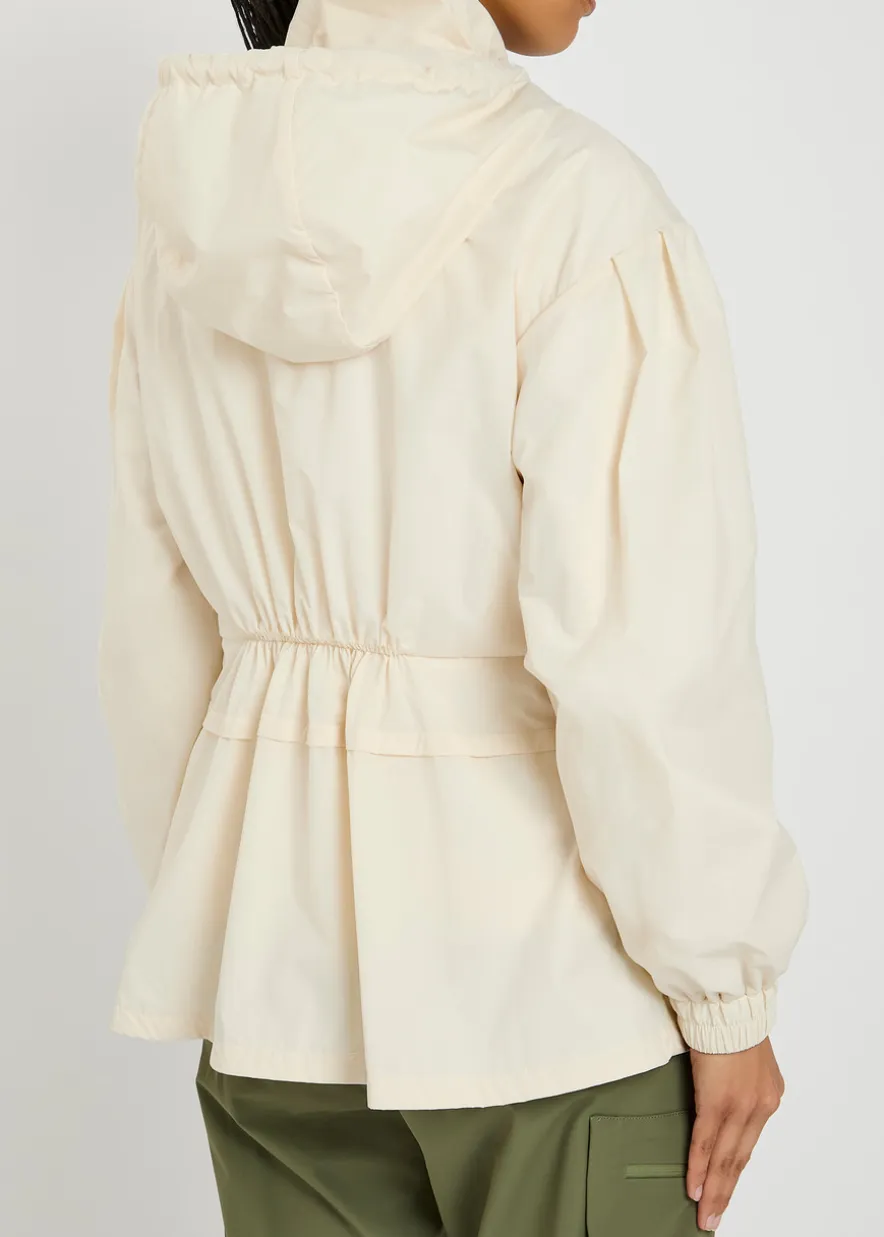 Vabre pintuck shell jacket