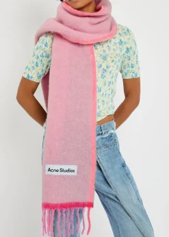 Valley wool-blend scarf