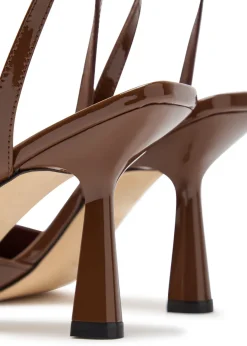 Val 85 patent leather sandals