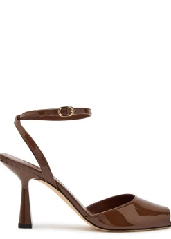 Val 85 patent leather sandals