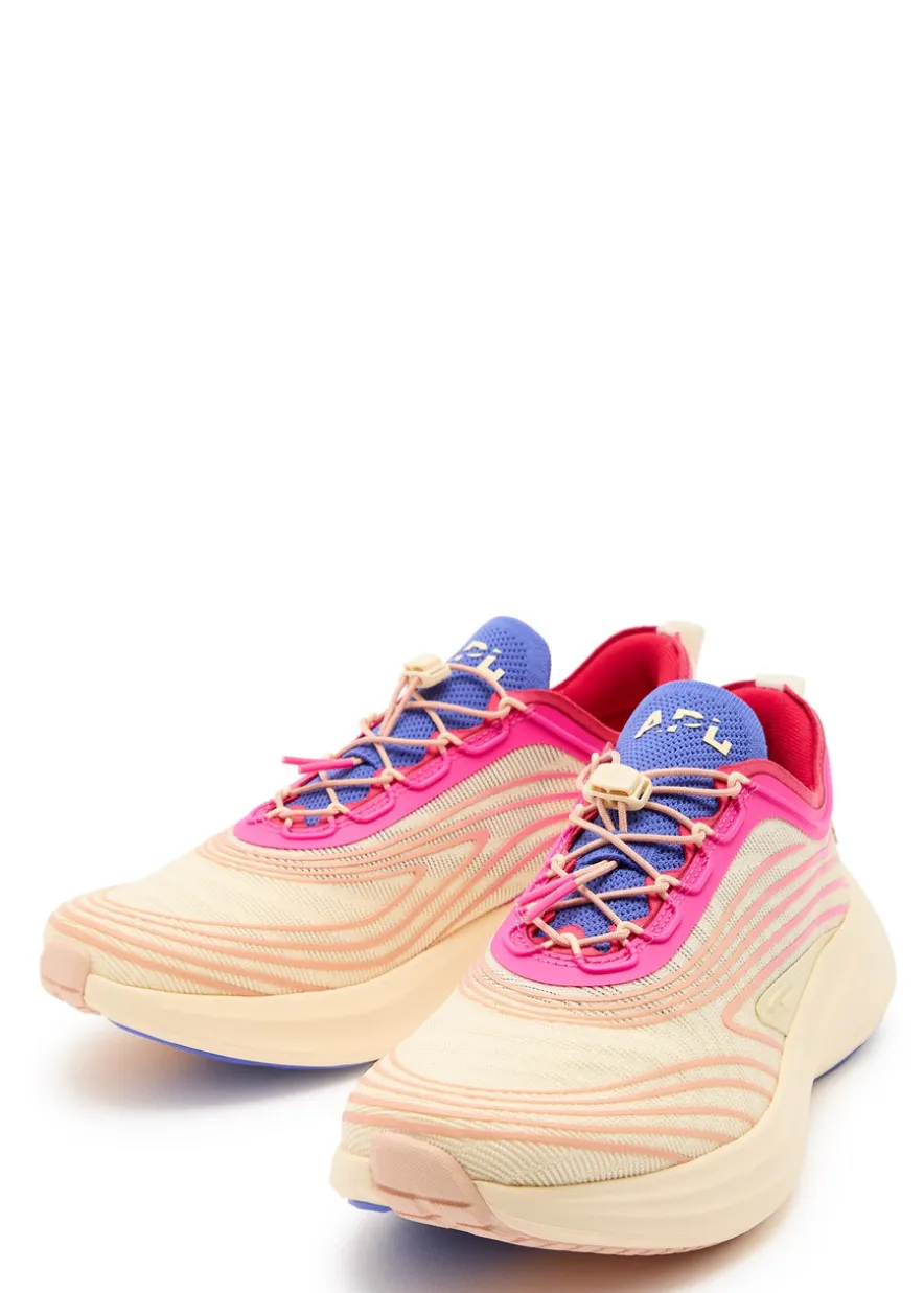 Veil knitted sneakers