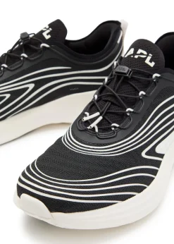 Veil mesh-knit sneakers