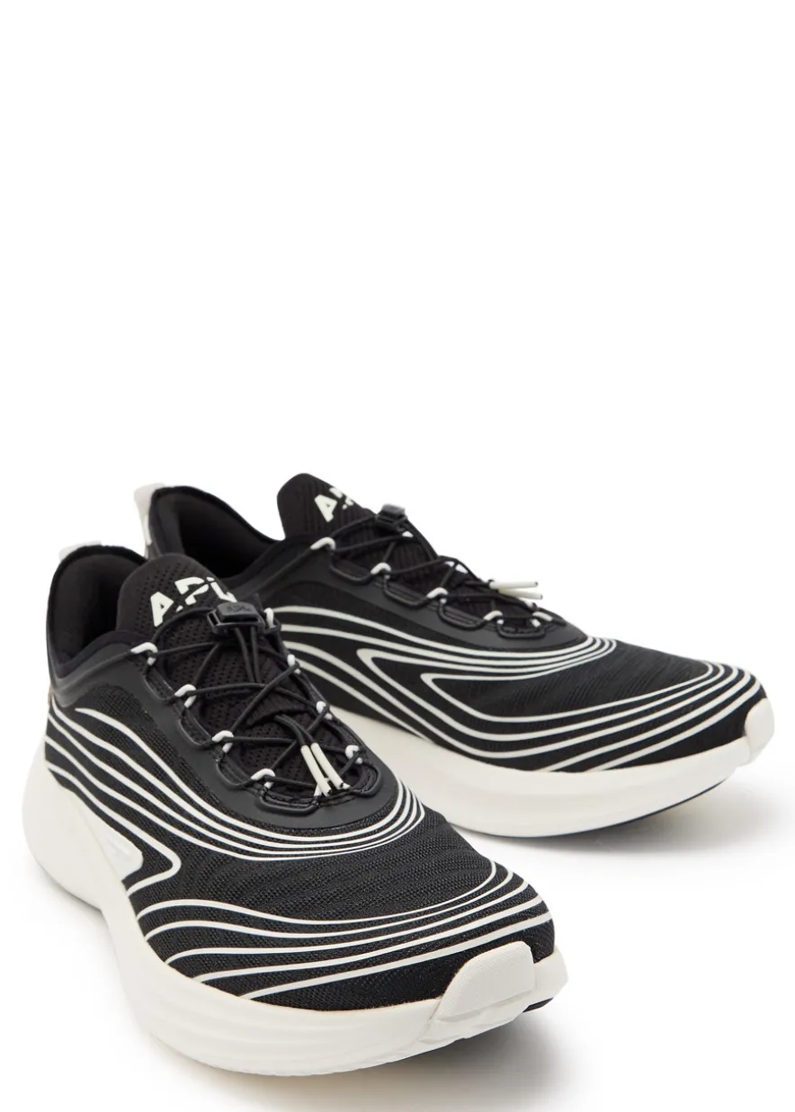 Veil mesh-knit sneakers