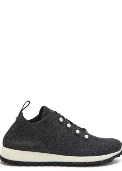 Veles cashmere-knit sneakers