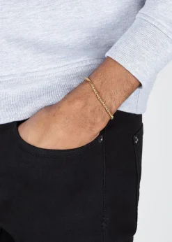 Venetian 9kt gold-plated chain bracelet