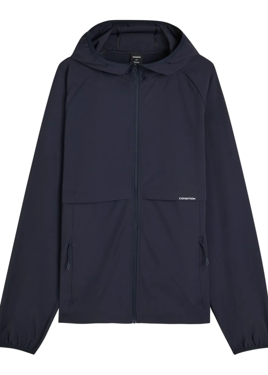 Ventilated shell jacket