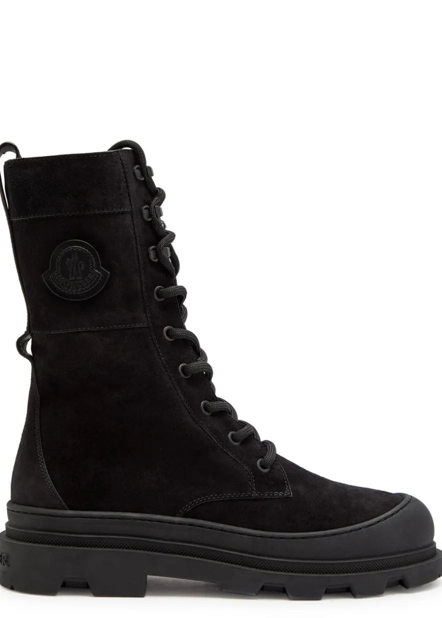 Vera High suede mid-calf boots
