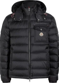 Verith hooded padded nylon jacket