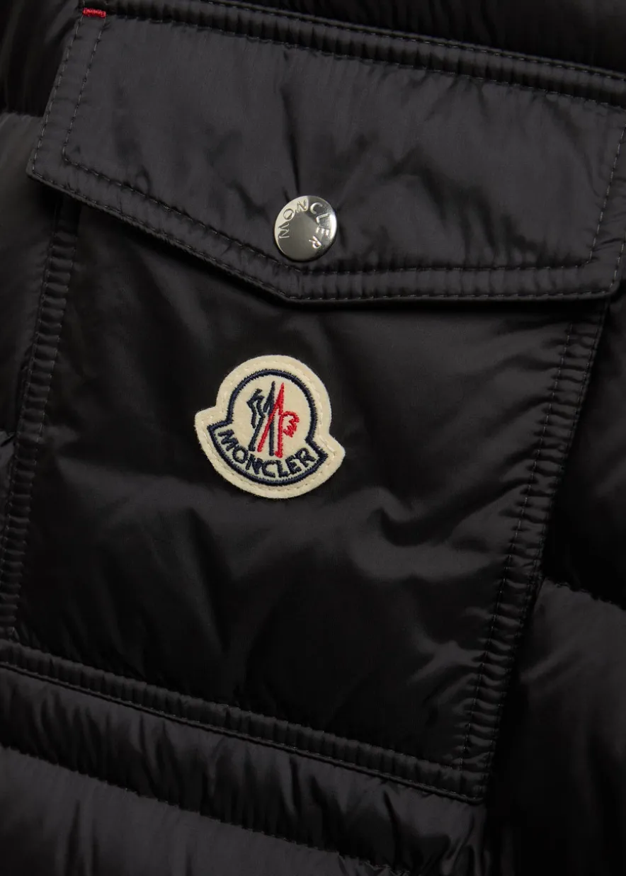 Verith hooded padded nylon jacket