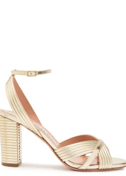 Very Sundance 85 metallic leather sandals