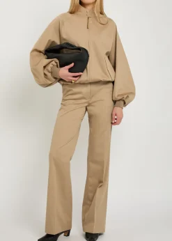 Vesta straight-leg cotton trousers