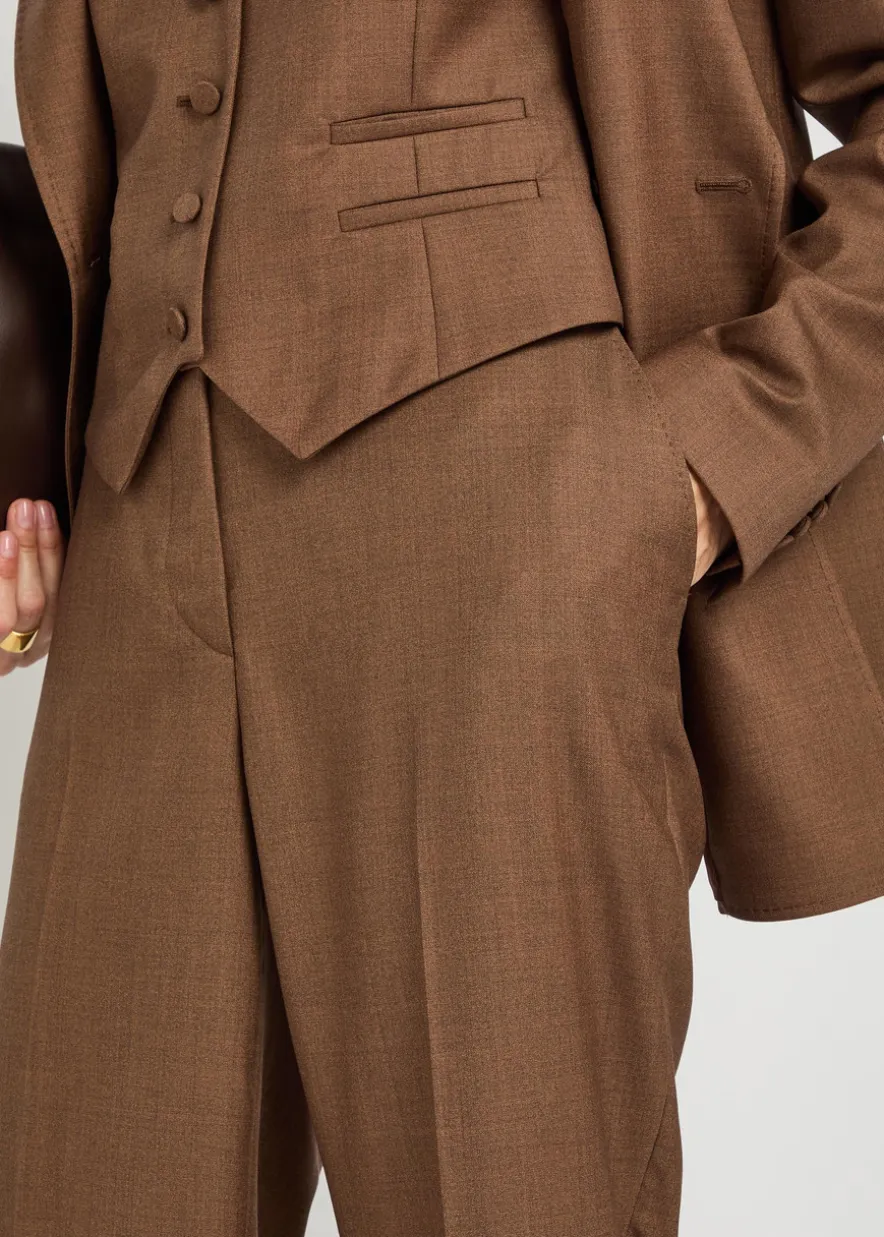 Vesta straight-leg trousers