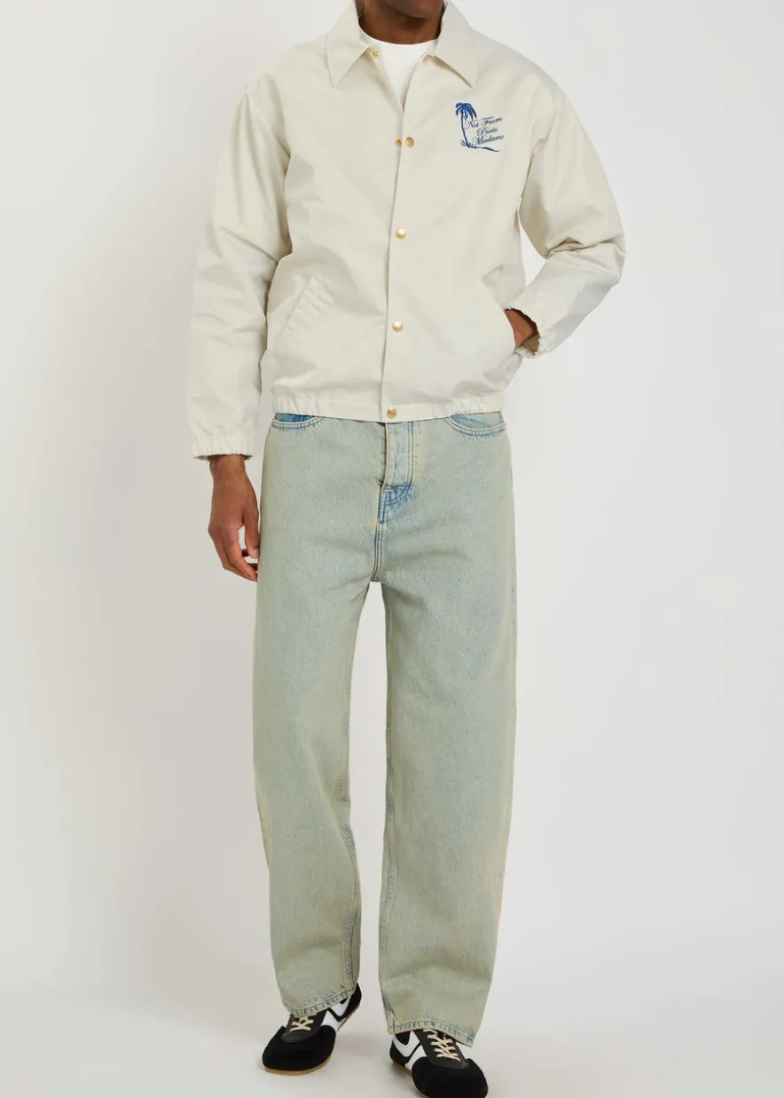 Veste Slogan Palmier printed jacket