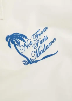 Veste Slogan Palmier printed jacket