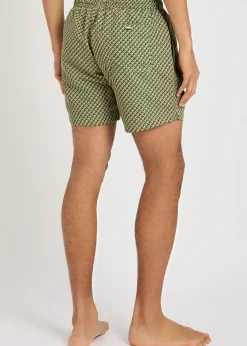 Vibe printed shell swim shorts