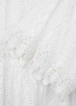 Victoria broderie-anglaise cotton kaftan
