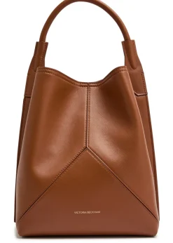 Victoria leather bucket bag
