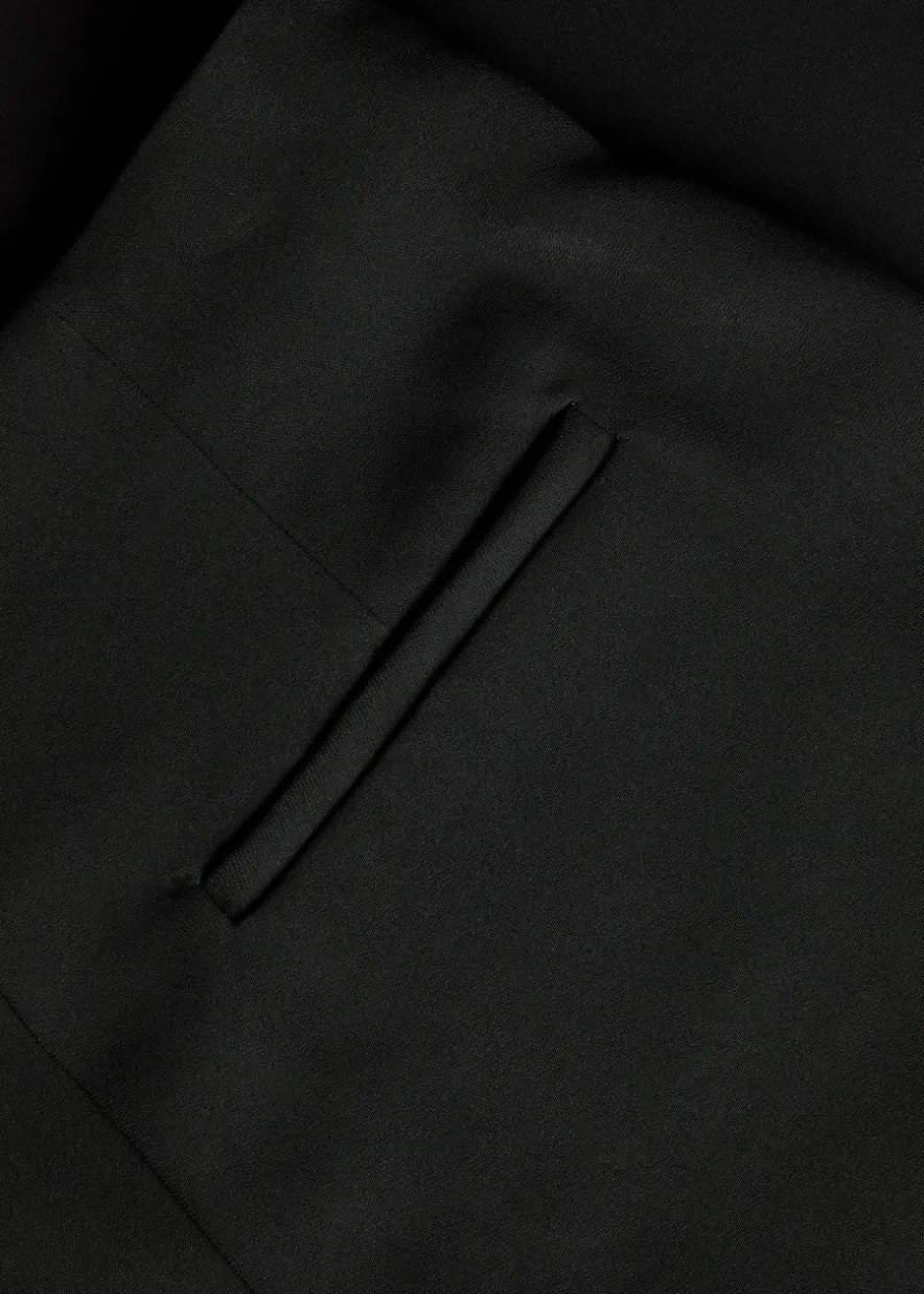 Vida straight-leg crepe trousers
