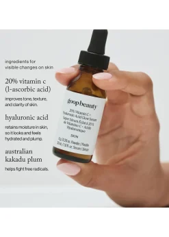 20% Vitamin C and Hyaluronic Acid Glow Serum