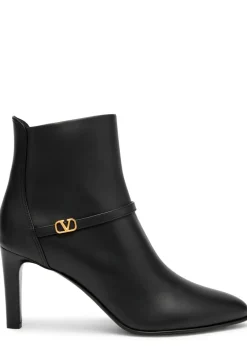75 Vlogo leather ankle boots