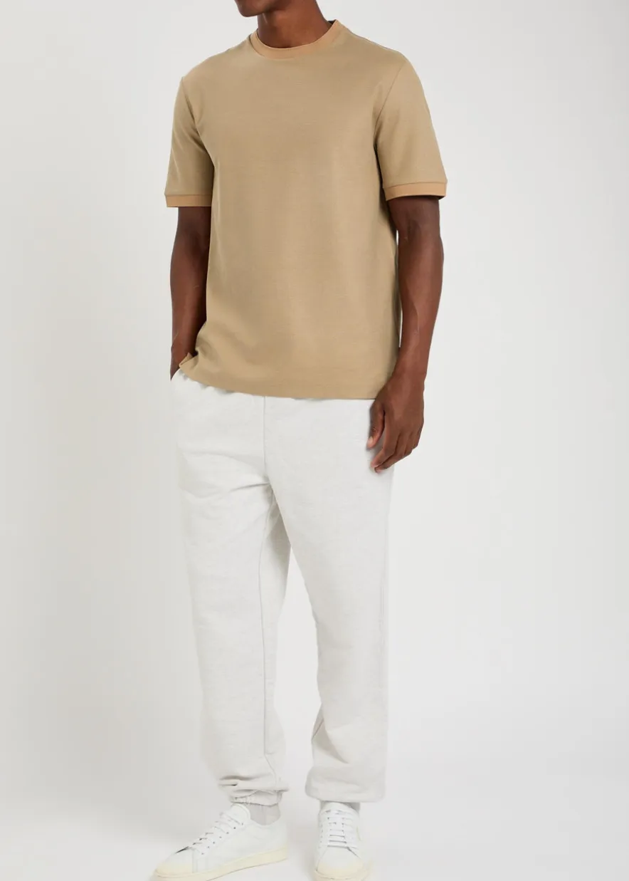 Waffle cotton T-shirt