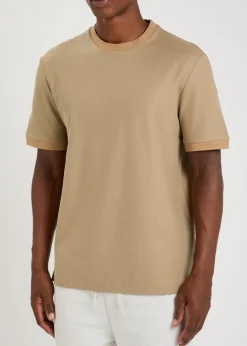 Waffle cotton T-shirt