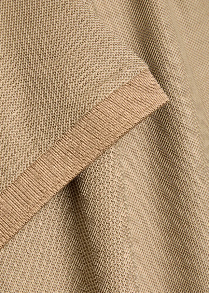 Waffle cotton T-shirt