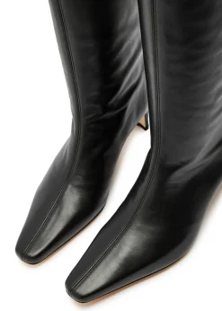 Wally leather knee-high boots
