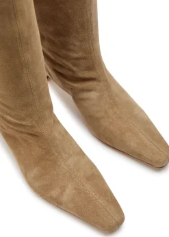 Wally suede knee-high boots