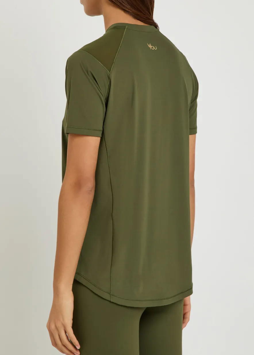 Waterley stretch-jersey T-shirt