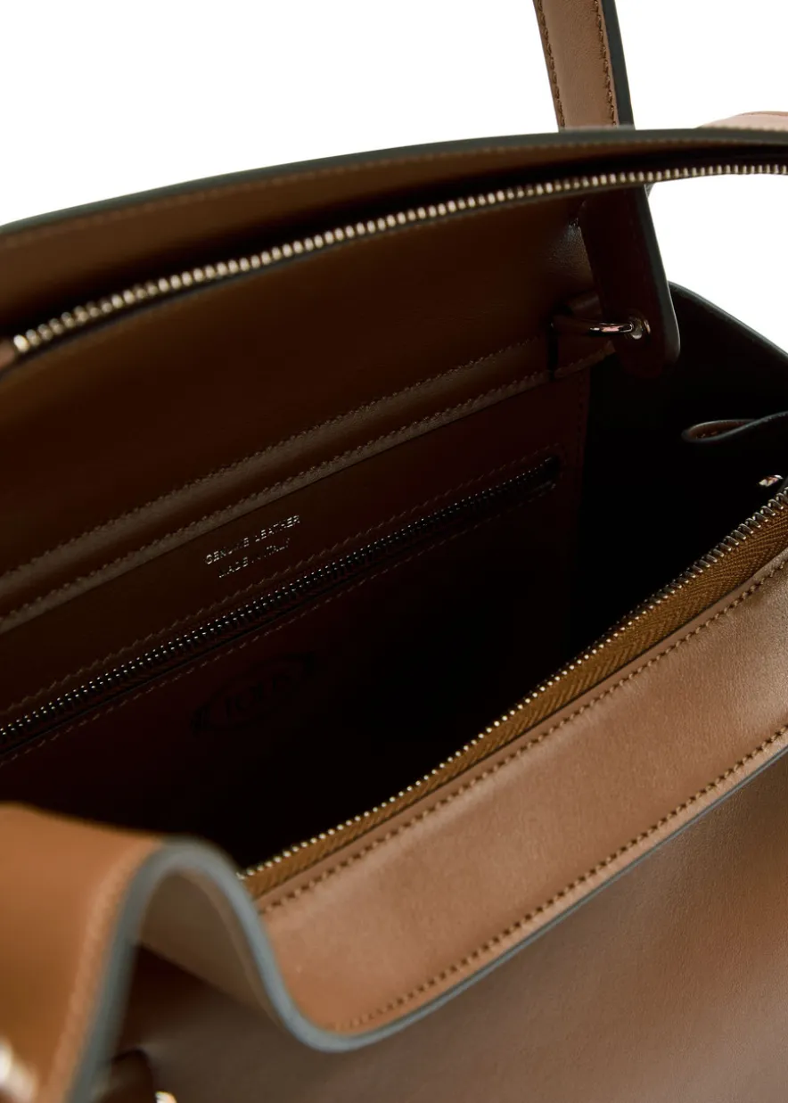Wav Monospalla Piccola leather tote bag