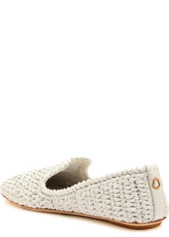 Weaver woven loafers