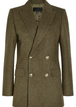 Weston double-breasted wool blazer
