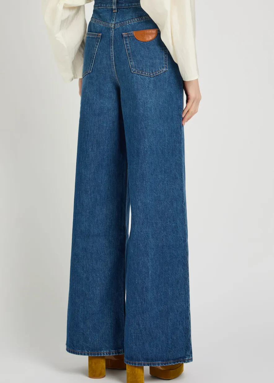 Wide-leg jeans