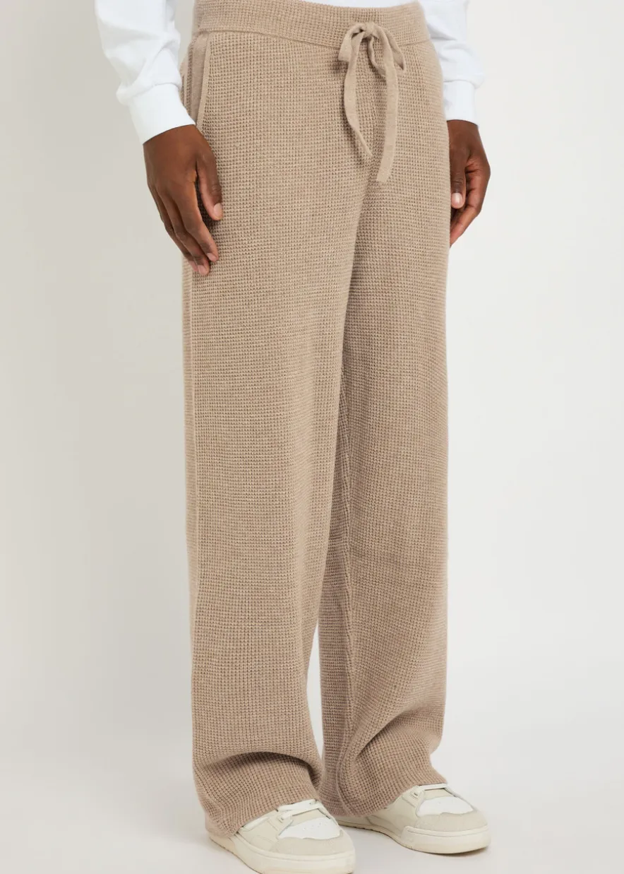 Willits drawstring wool-blend trousers