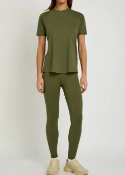 Willoughby stretch-jersey leggings