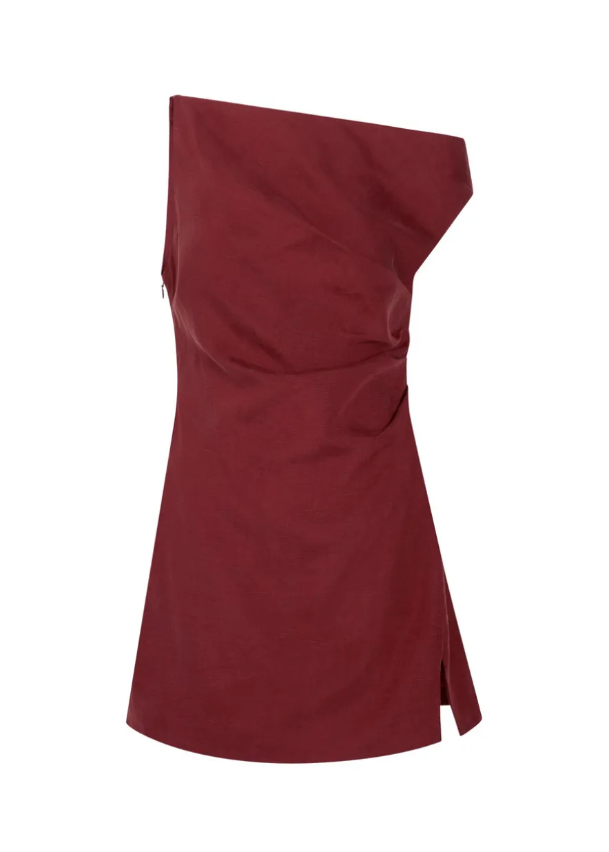 Winnie woven mini dress
