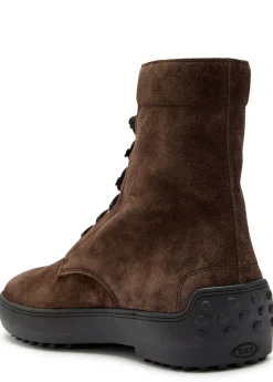 Winter Gommino suede ankle boots