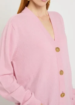 Wool and cashmere-blend cardigan