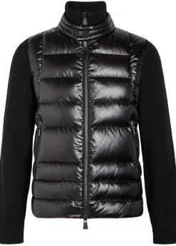 Wool and shell jacket
