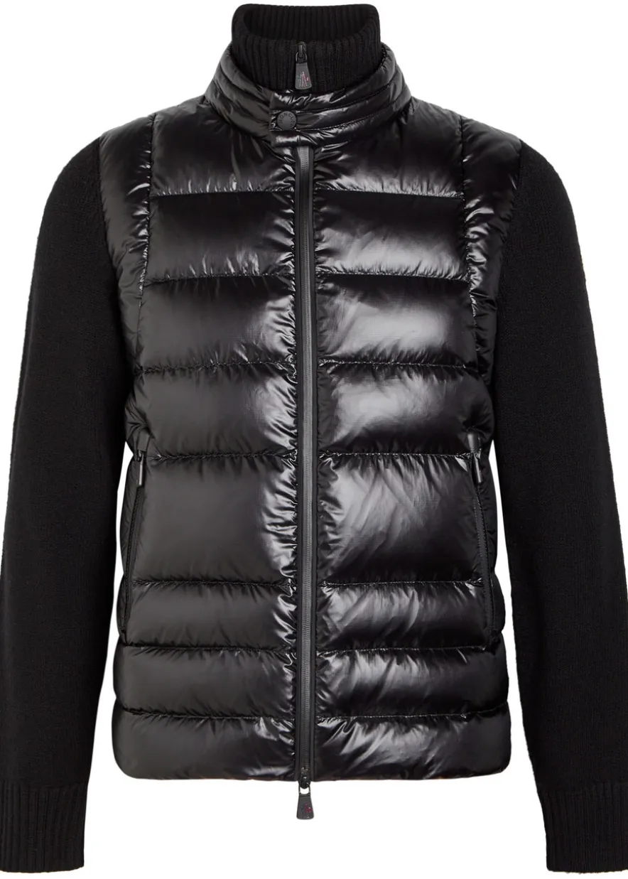 Wool and shell jacket