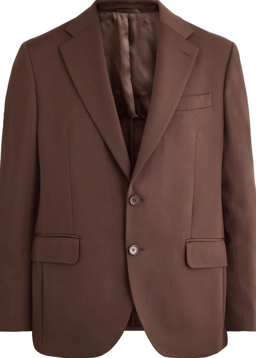 Wool-blend blazer